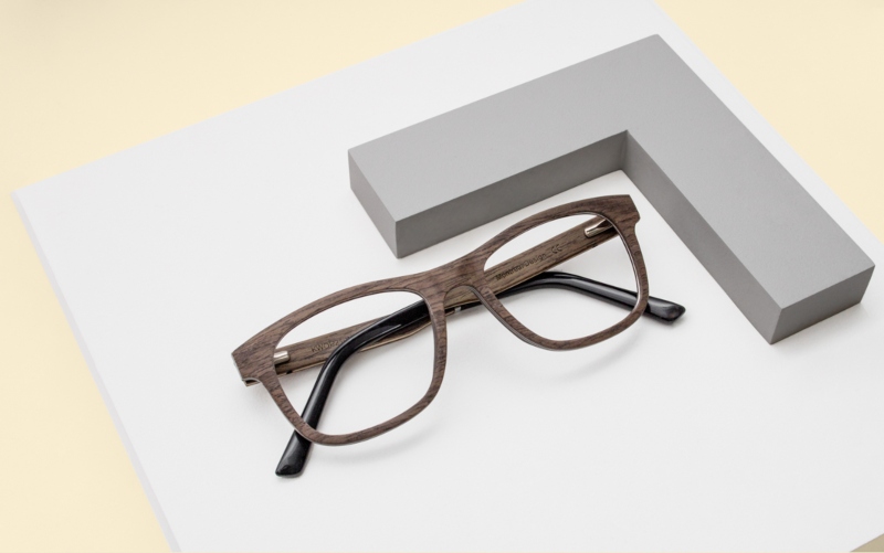 Brave Brown eyeglasses from Kraywoods migraine glasses collection
