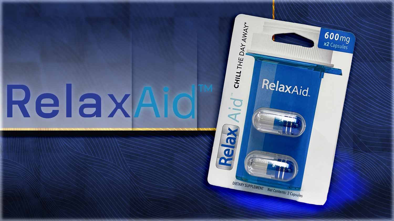 Addall RelaxAid 600mg Capsules 2 ct