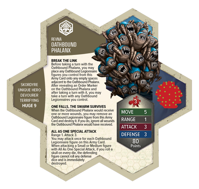 Oathbound Phalanx army card