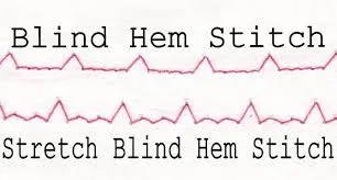 Blind Hem Stitches