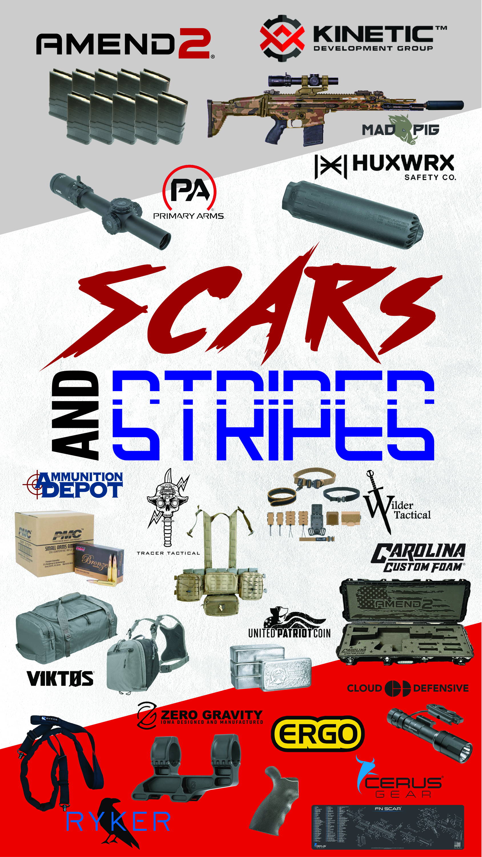 SCARs and Stripes Giveaway