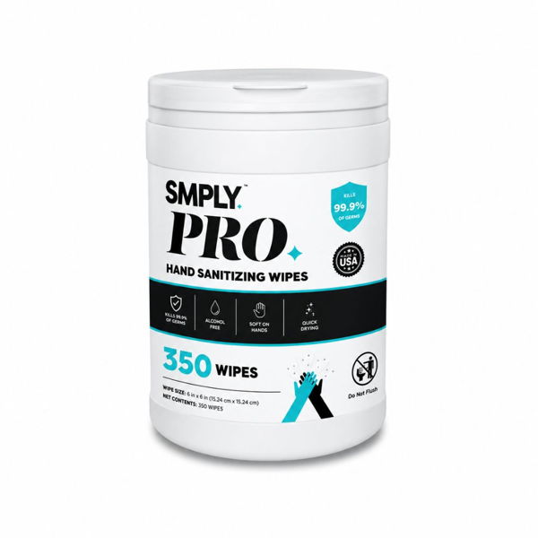 SMPLY PRO Hand Sanitizer Wipes