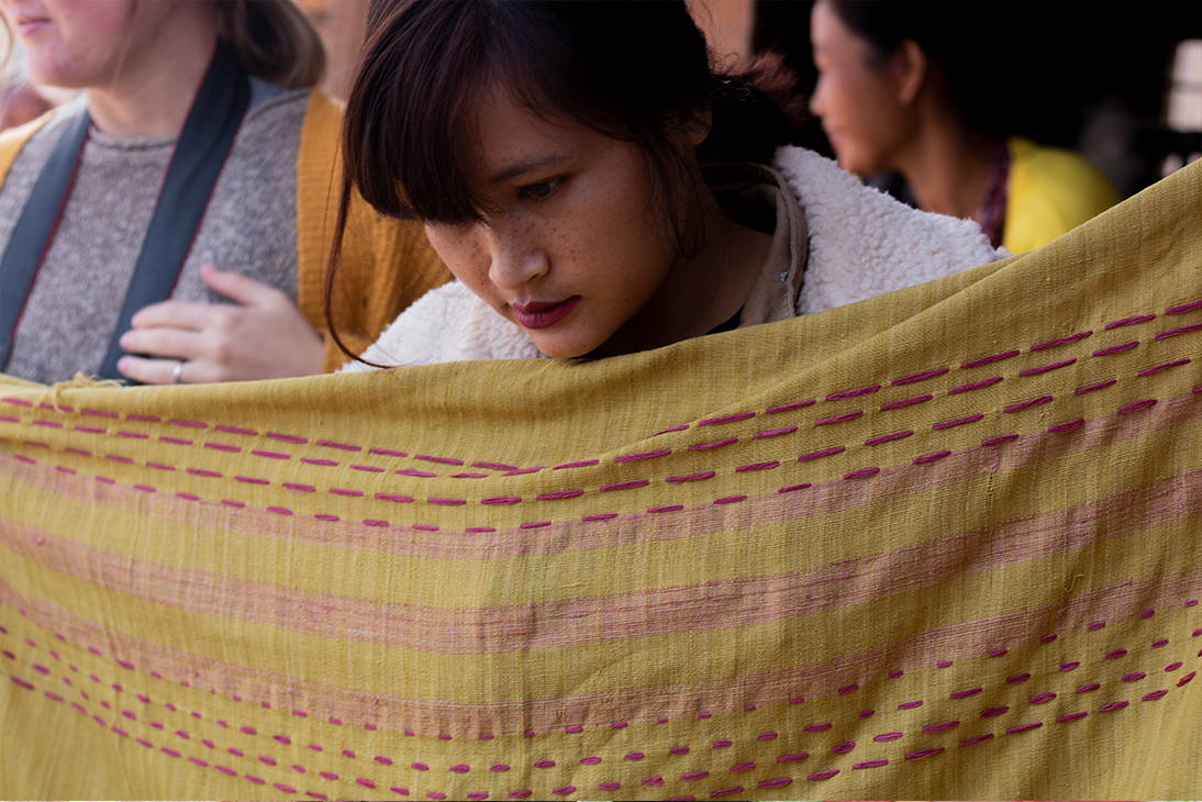 Ryndia Wild Peace Silk with embroidery