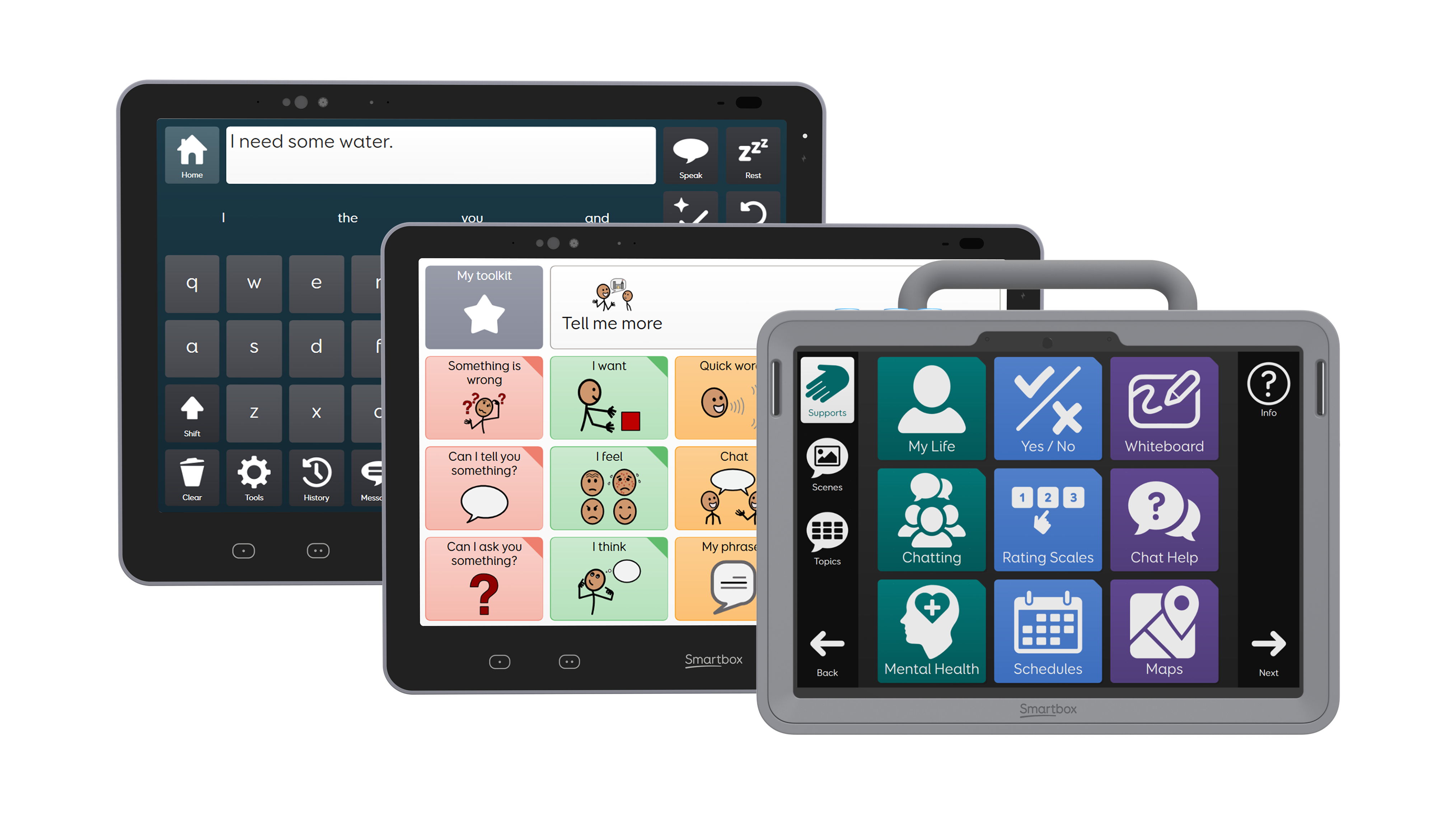 Grid pad 16, grid pad 13 and grid pad go.