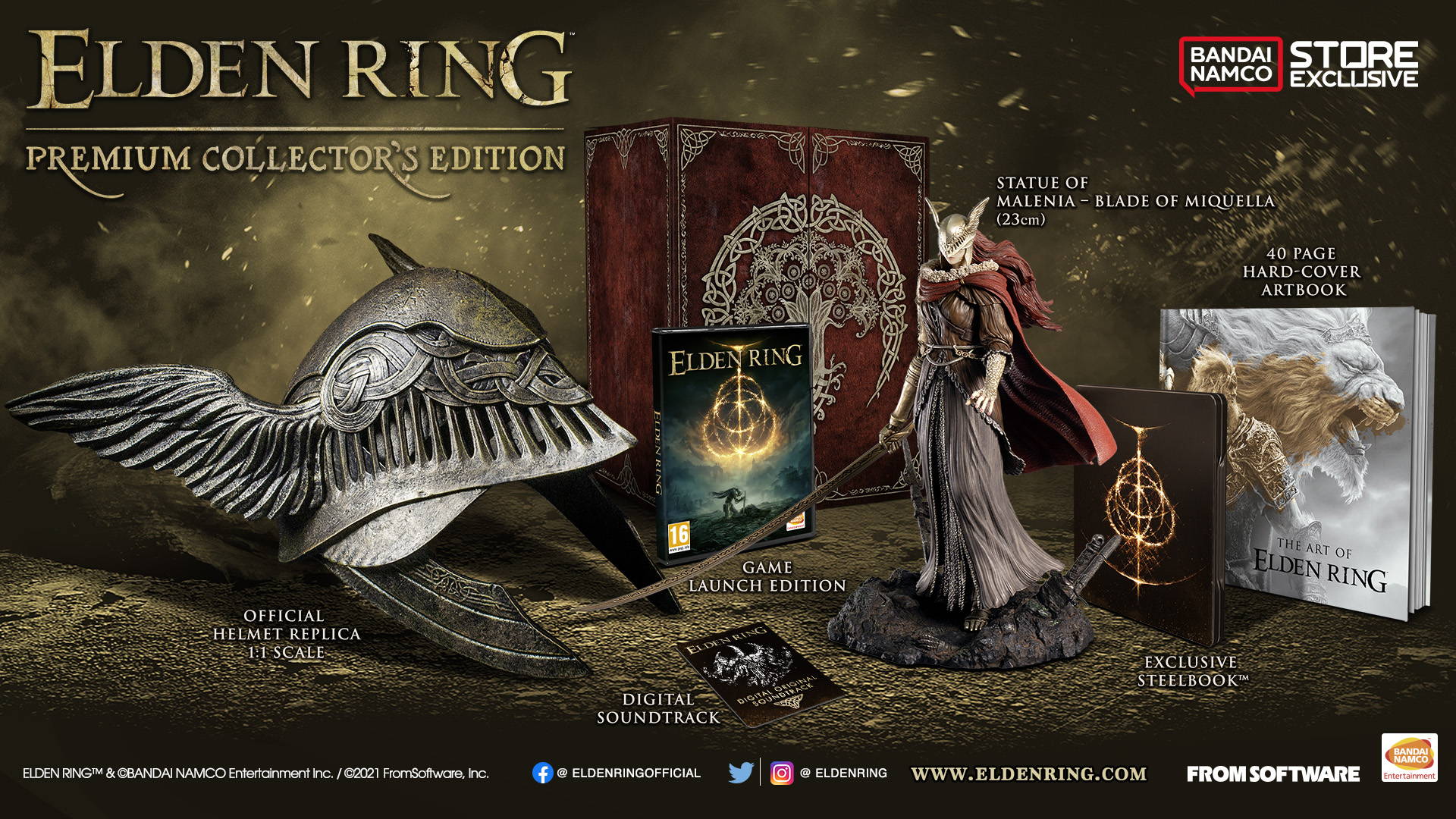 ELDEN RING Physical Full Game [PS4] - PREMIUM COLLECTOR'S EDITION