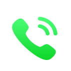 phone handset ringing icon