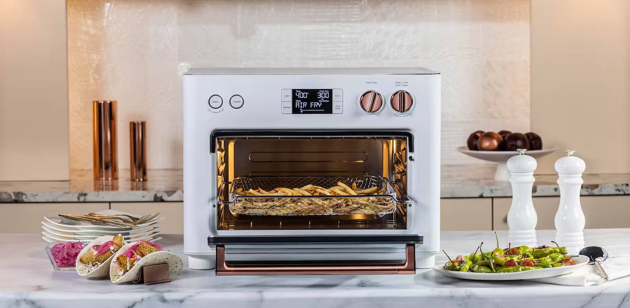 Couture oven with air fry in Matte White