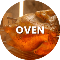 Oven with The MeatStick Wireless Meat Thermometer