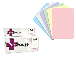 Amtouch Dental Supply can supply all your Disposables like ProGauze Sponges, Unipack Paper Tray Covers, cotton rolls & more.