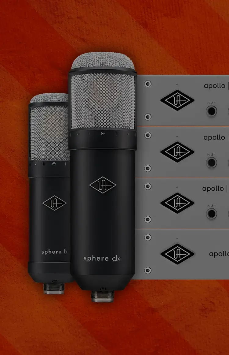 Buy an eligible Universal Audio rackmount audio interface & get a free Sphere modelling microphone worth up to £1226 - Andertons Music Co.