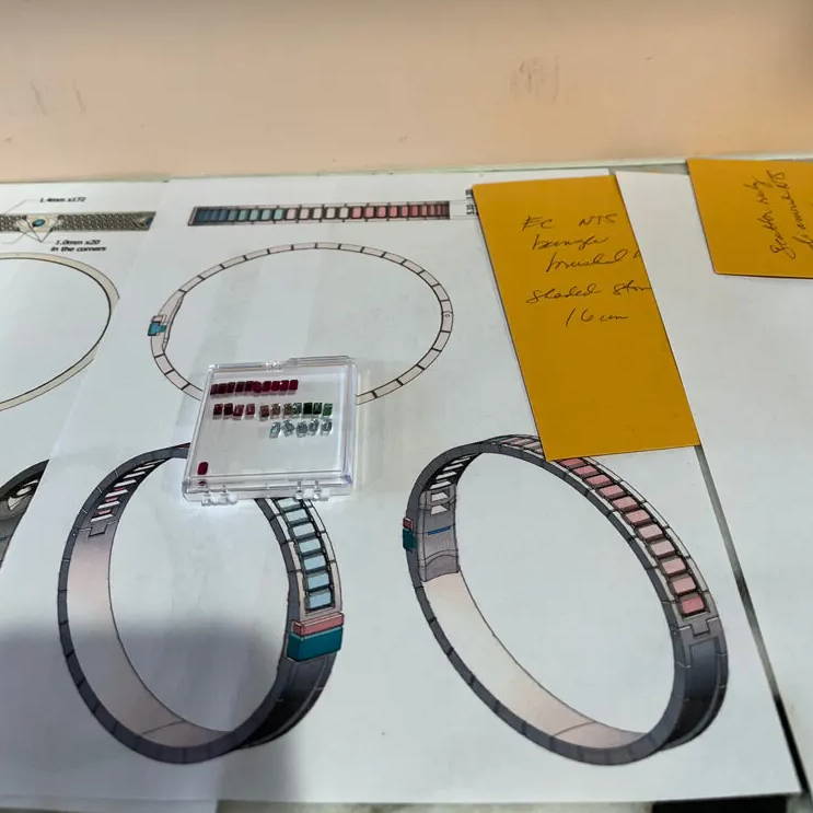 custom gemstone bracelets