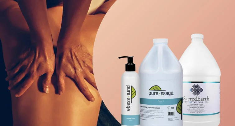 Massage lotion products