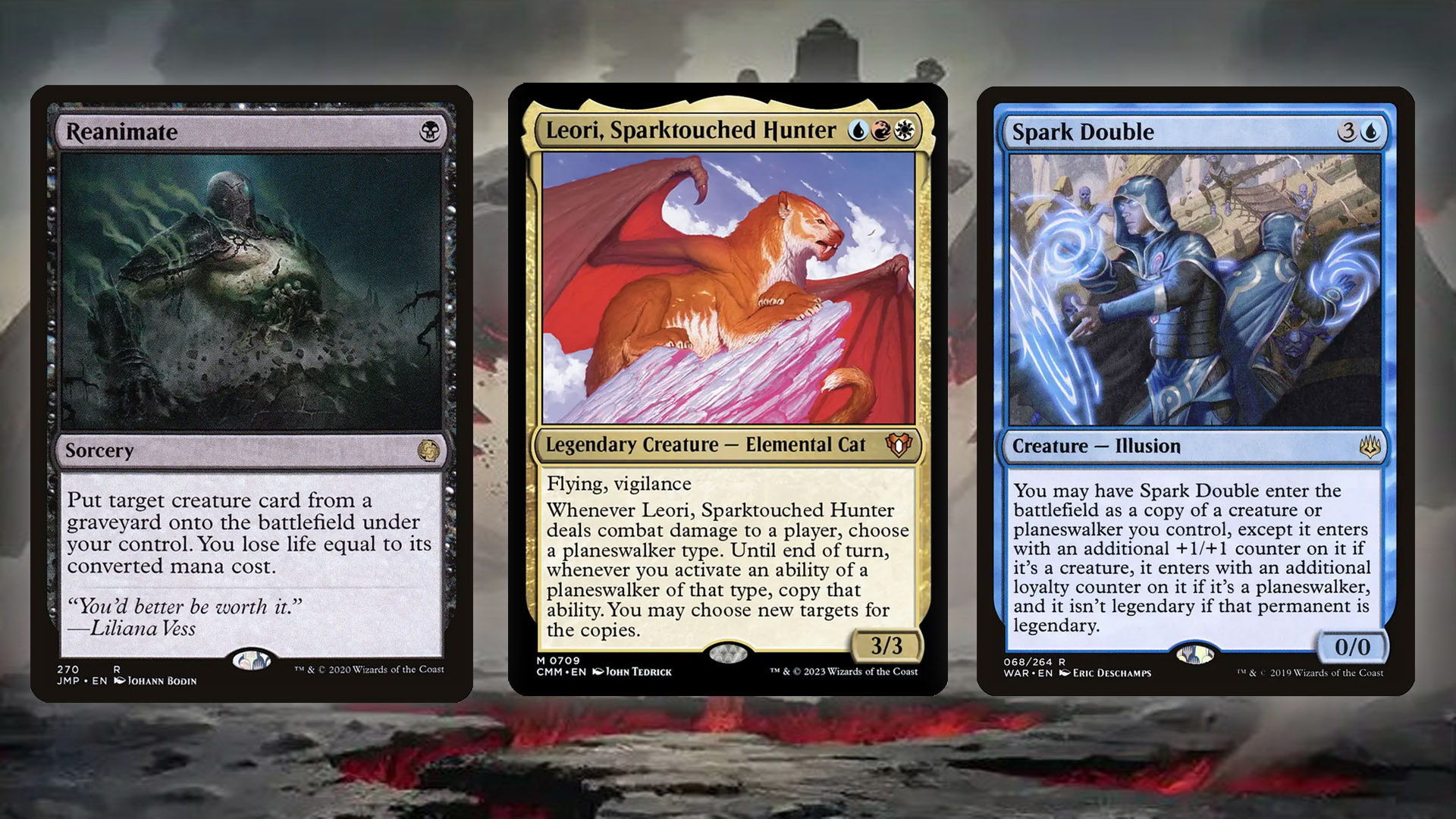 Three recommended upgrades for the MTG Reality Fracture Multiverse Reforged Commander Deck.