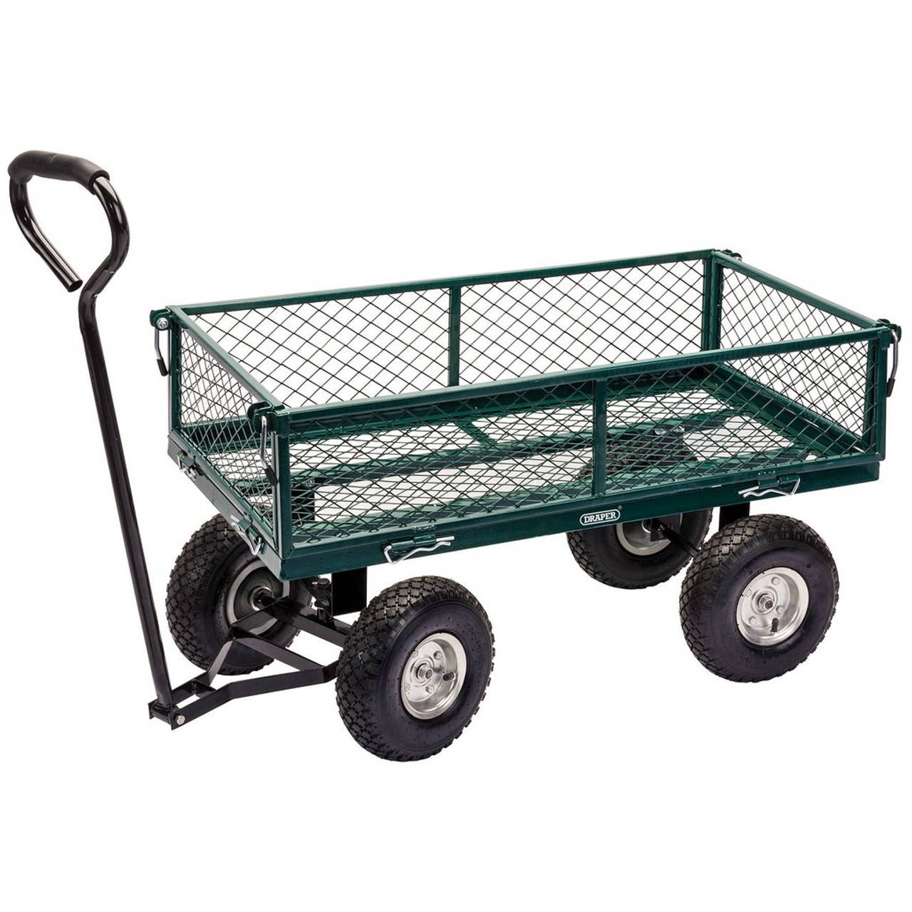 Steel Mesh Gardener’s Cart