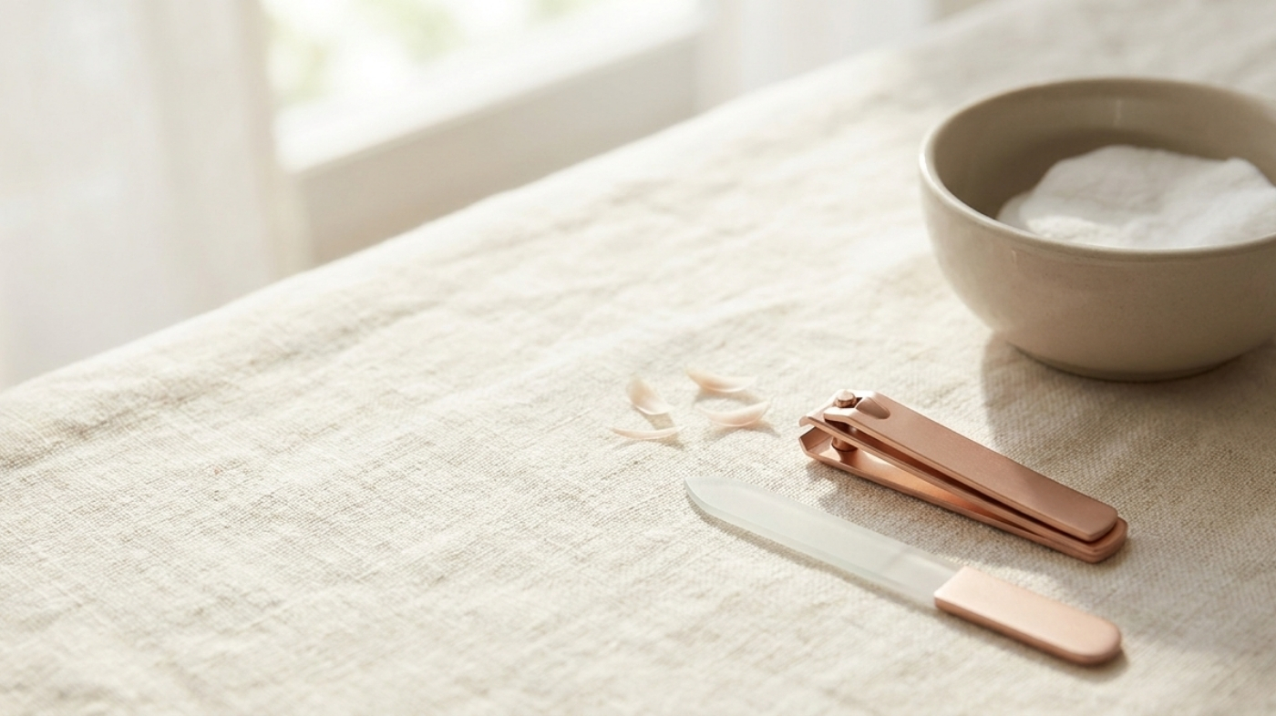 Editorial visual for the section: Start by Shortening the Nails