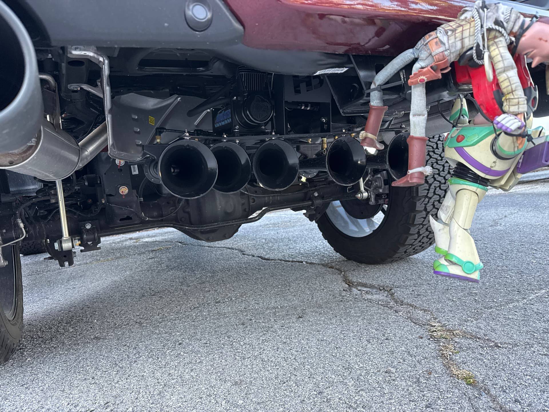 Daniel's 2024 Ram 1500Train Horn Install with Conductor's Special