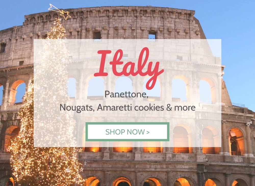 ITALY - Panettone, Nougats, Amaretti cookies and more.