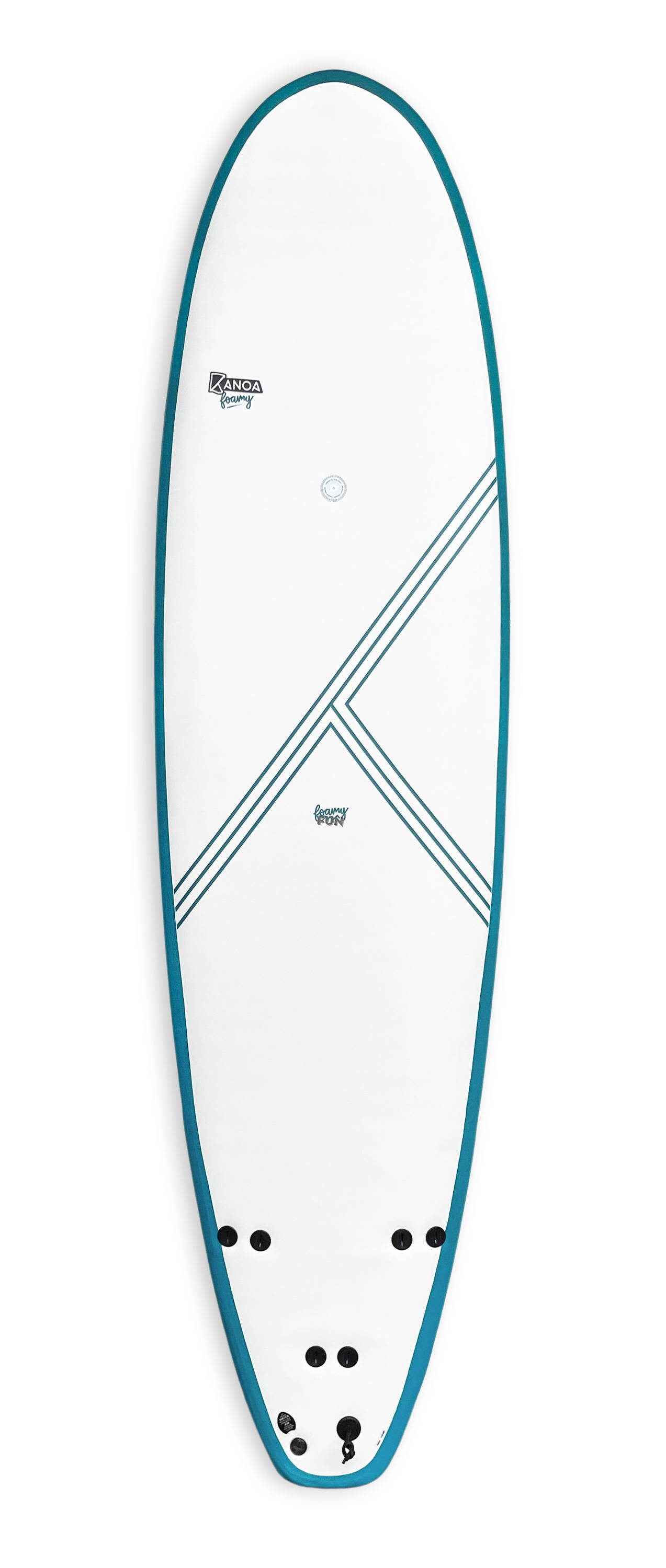 Discover our beginner-friendly softtop foamie Surfboard 