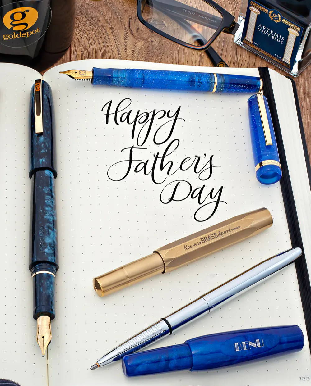 Father's Day Collection of fine writing pens and gifts