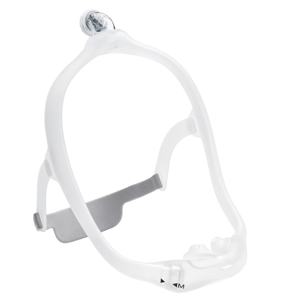 Side View of Philips Respironics DreamWear Nasal Mask W/ Headgear & Medium Cushion