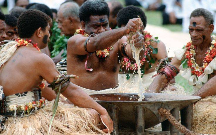 A Traditional Fijian Ceremony
