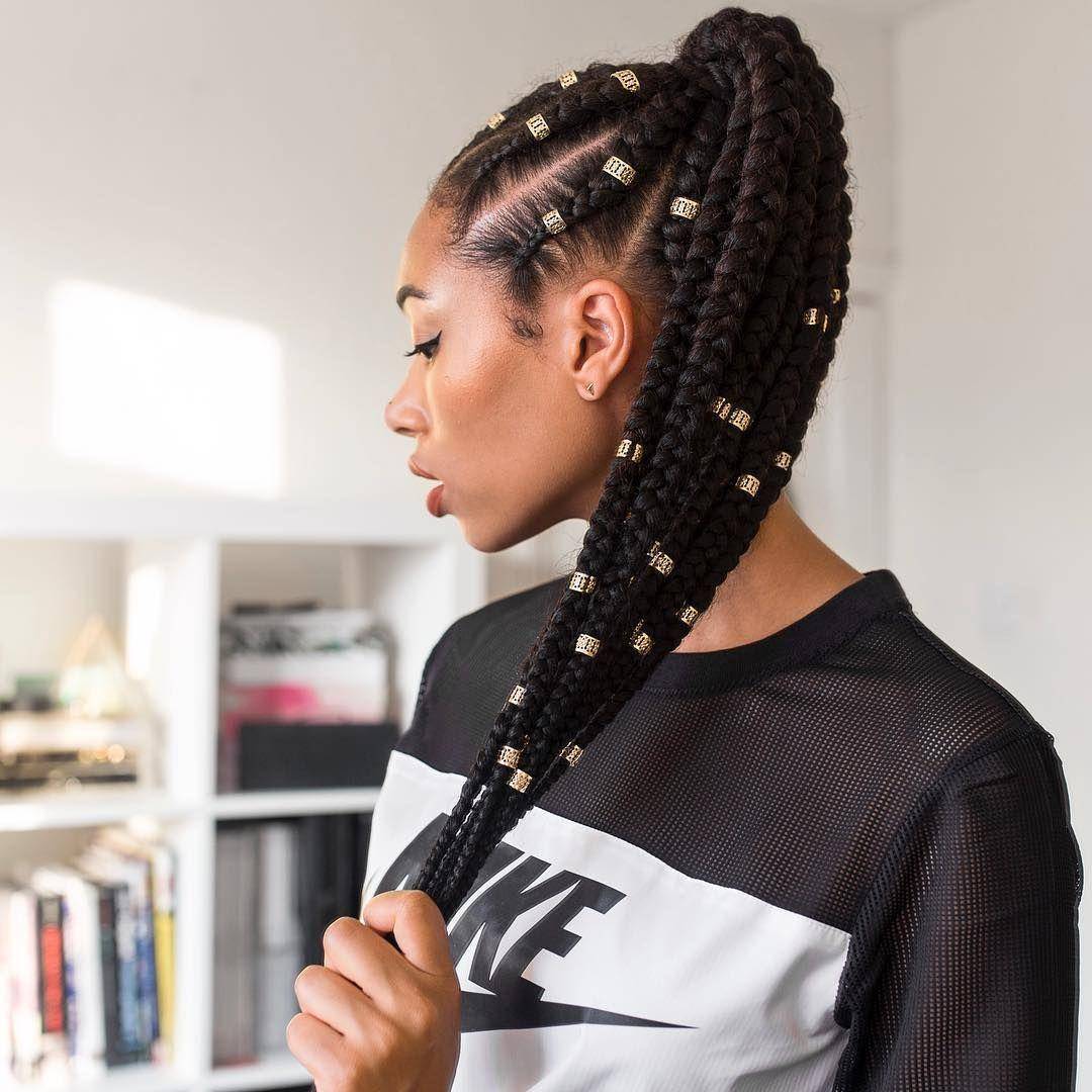 Dazzle Your Cornrows For Thanksgiving