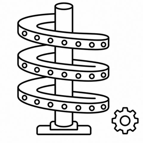 spiral conveyor systems icon