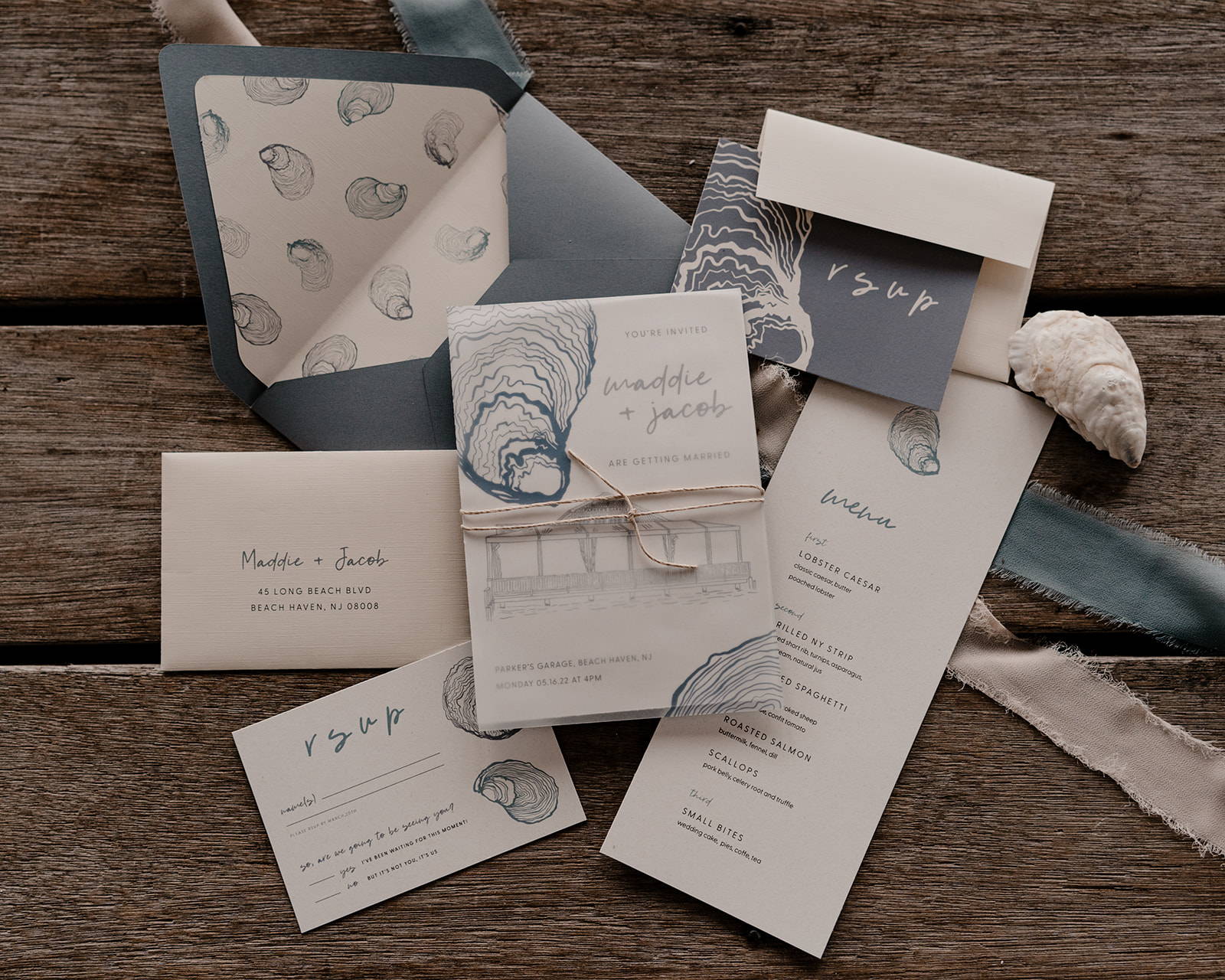 The Small Town Studio Wedding Invites