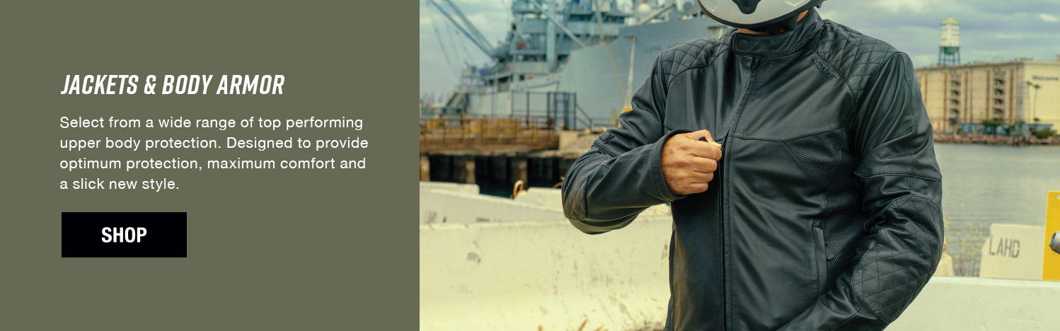 Select from a wide range of top performing upper body protection. Designed to provide optimum protection, maximum comfort and a slick new style. 