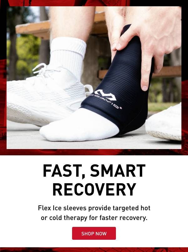 Fast, Smart, Recovery - Flex Ice sleeves provide tartgeted hot and cold therapy for faster recovery  - SHOP NOW