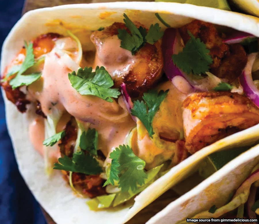 spicy shrimp tacos