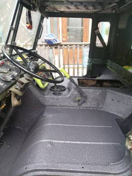 US Army Duece and A Half Diesel Soundproofing