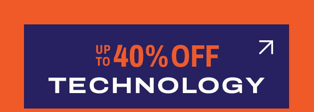 Up to 40% off Technology