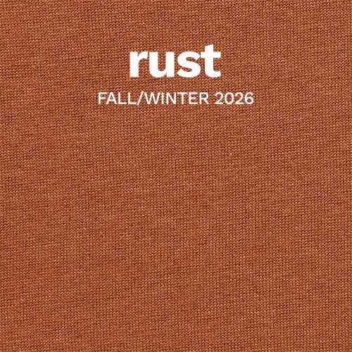 Miik's rust colour swatch