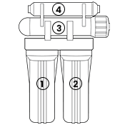 4- stage RO system
