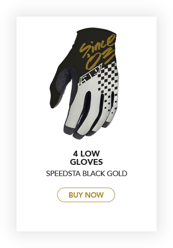 4 Low Gloves in Speedsta Black Gold