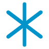 Snowflake indicating frost protection