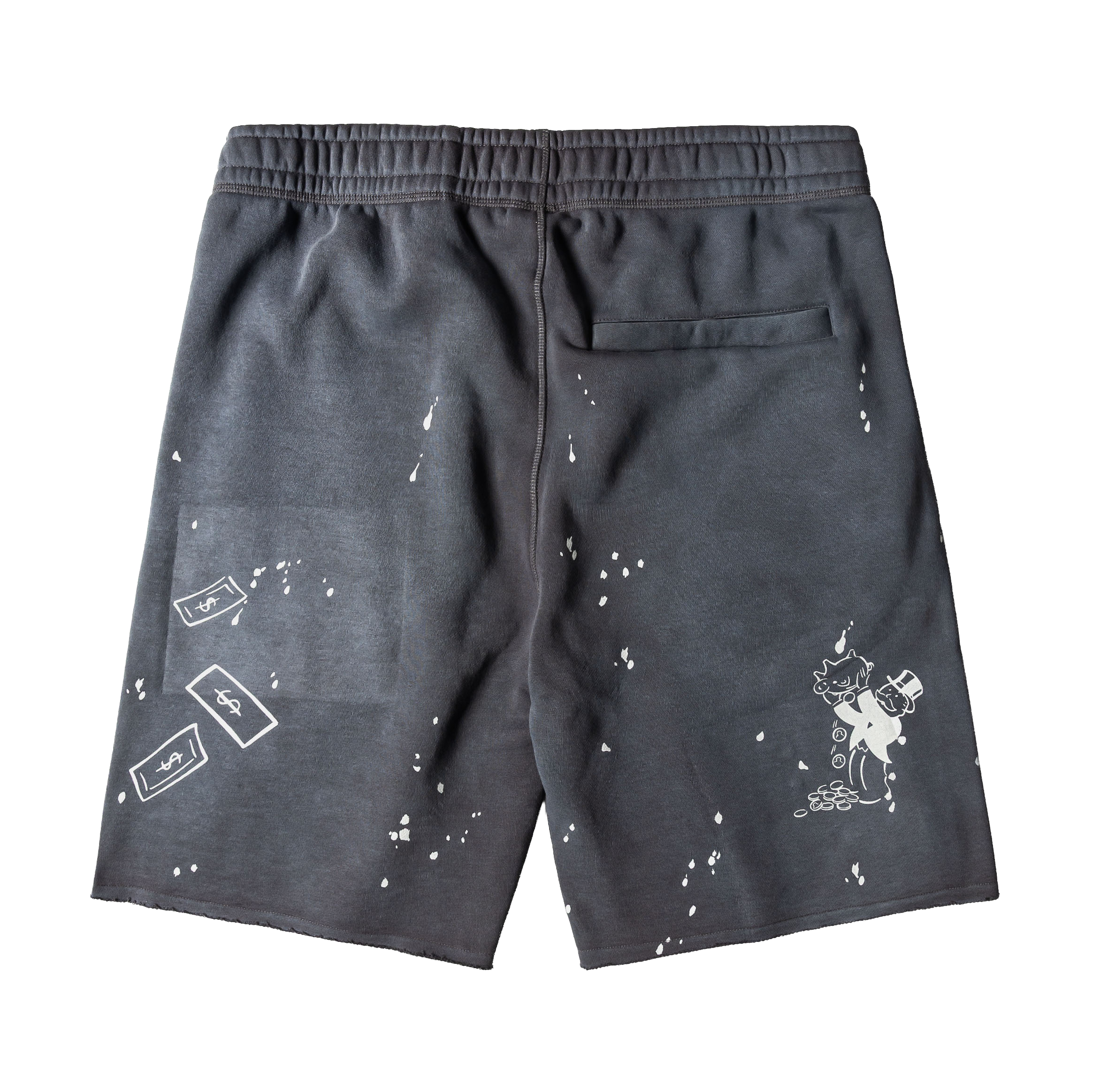 Black shorts with 
