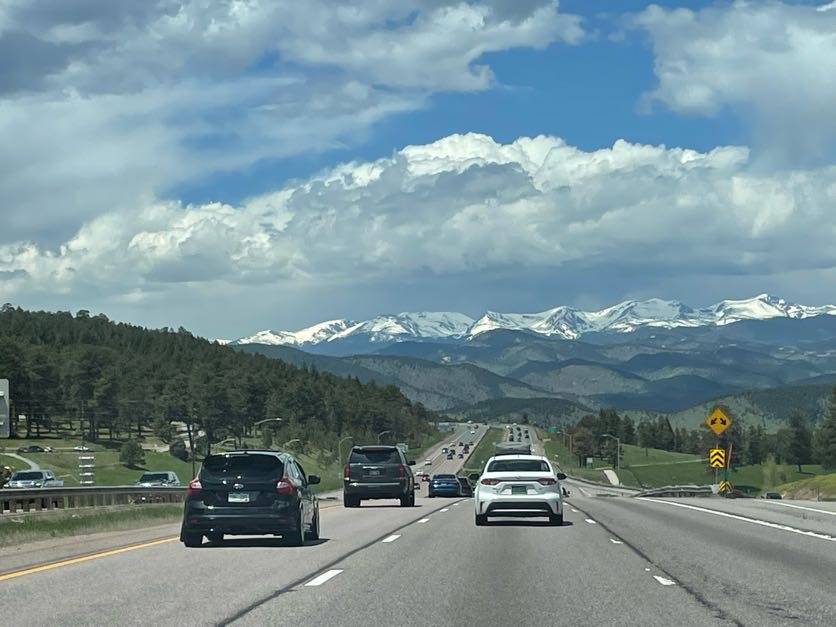 Utah landscape from the freeway