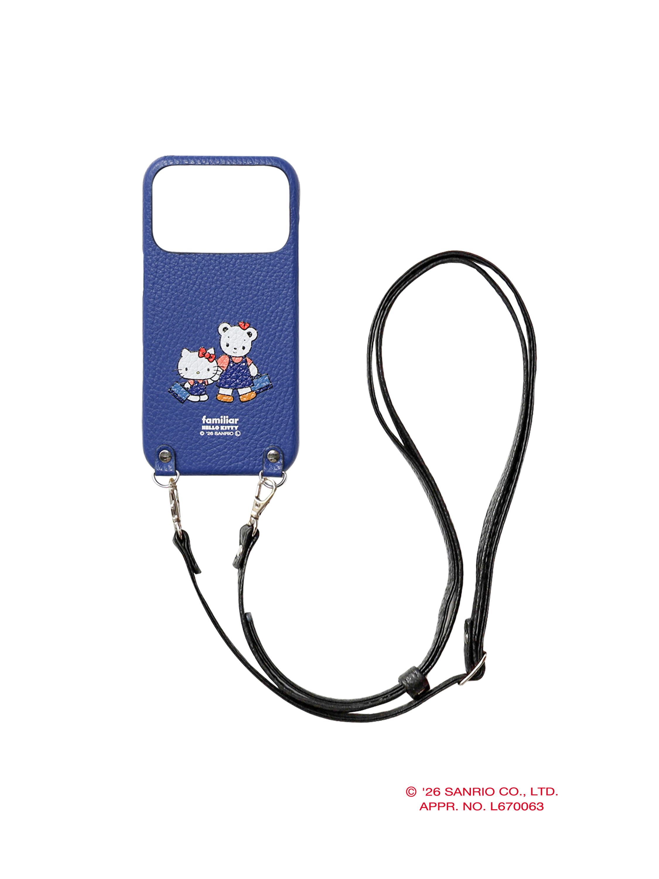 【受注販売】カスタマイズスマホケース（ショルダーストラップ付き）