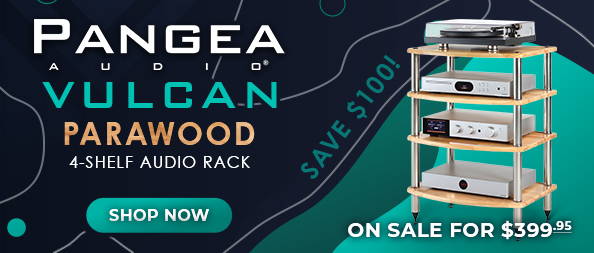 Pangea Audio Vulcan Parawood 4-Shelf Rack on Sale