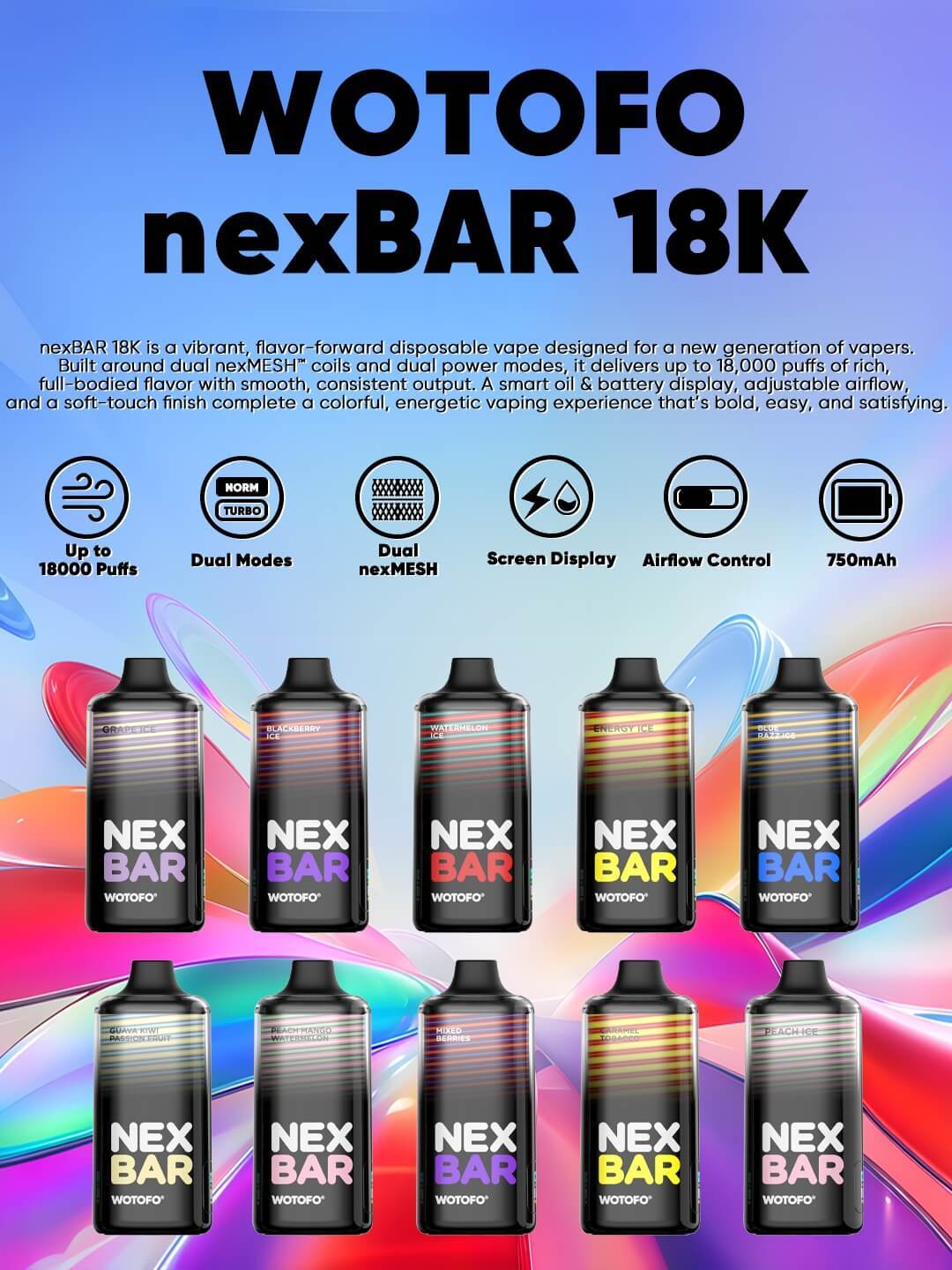 nexbar 18K show case