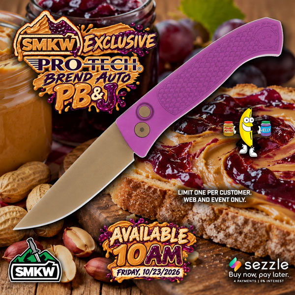 SMKW Exclusive Protech Brend Auto PB&J Available 10AM EST 10/23
