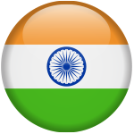 India Flag In Circle