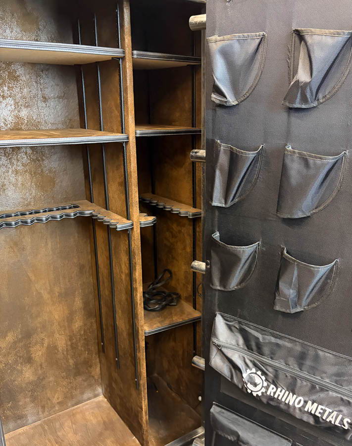 RHINO RSB6636 gun safe exterior with sale price tag on door - SES spring cleaning sale