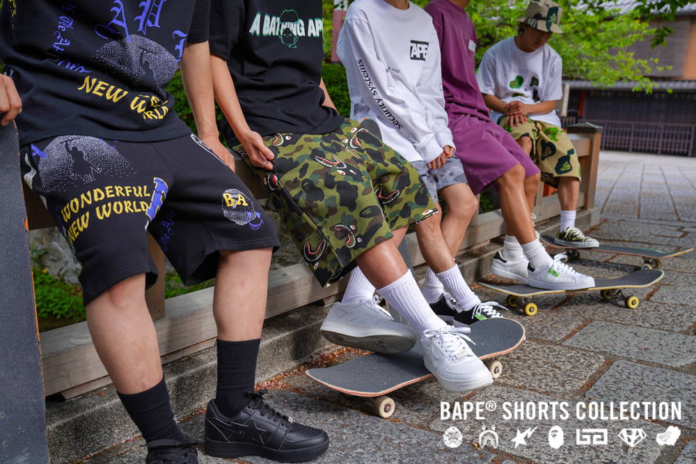 SHORTS COLLECTION | bape.com SHORTS COLLECTION | bape.com