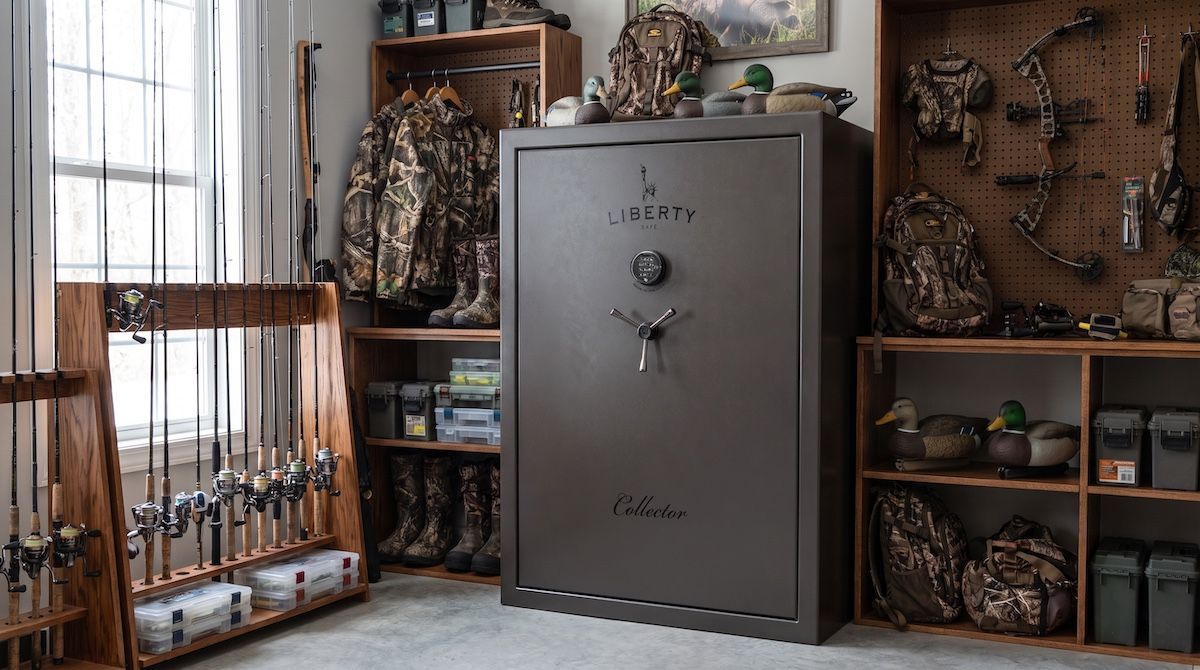 Collector Gray Marble hunting safe