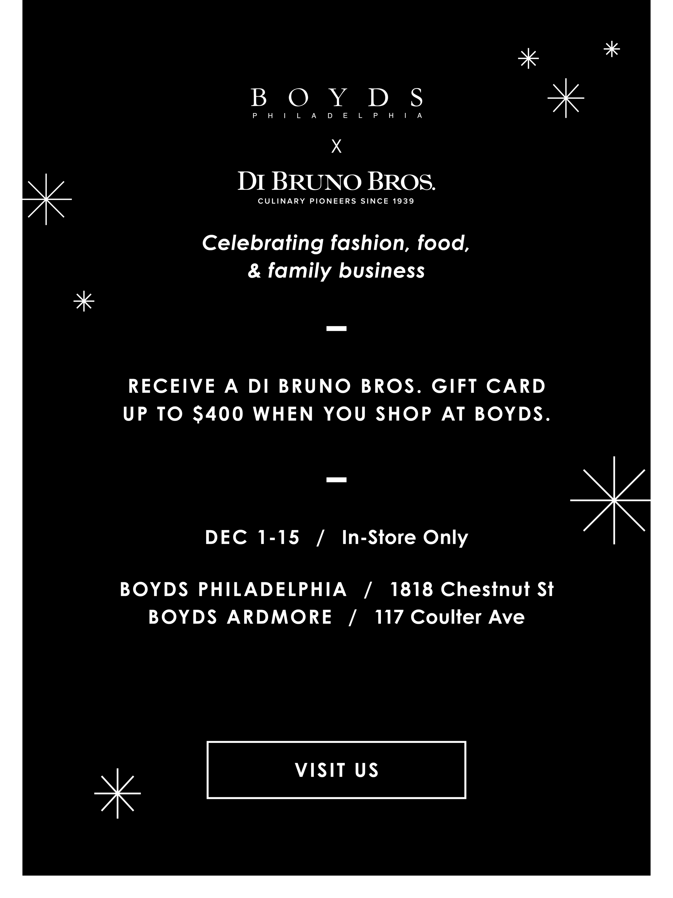Di Bruno Bros. Event