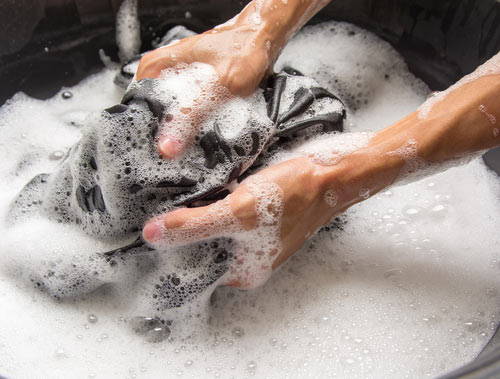 hand washing Mulberry silk