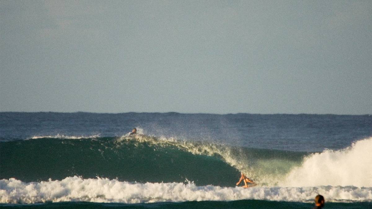 Reef Doig, frontside tube.